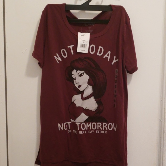 Disney Princess Jasmine "Not Today" Tshirt - Picture 3 of 4